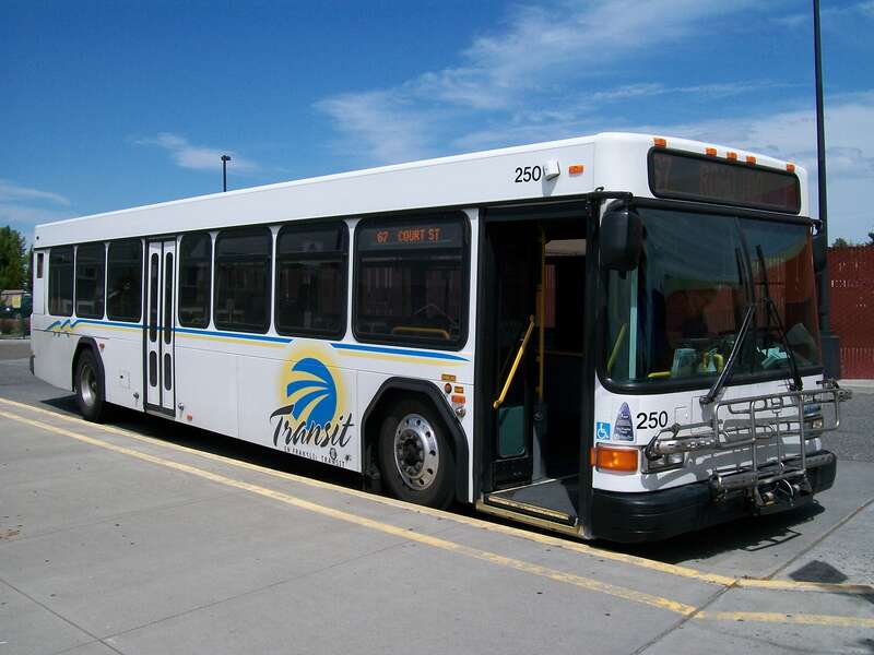 Ben Franklin Transit bus.