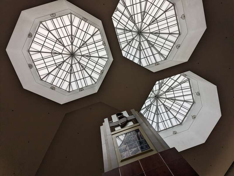 Skylights over Burnsville Center food court