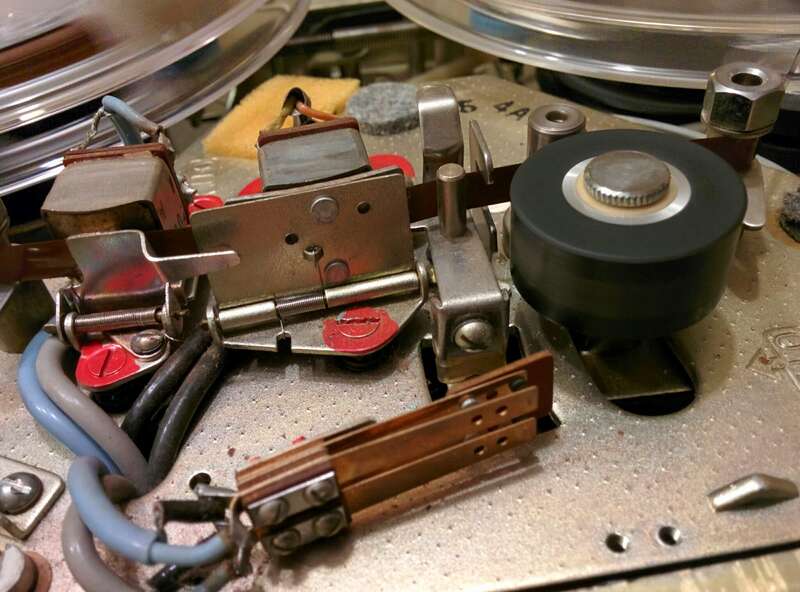 // Reel-to-rell recorders and magnetic tape by Sameer Verma, San Francisco State University