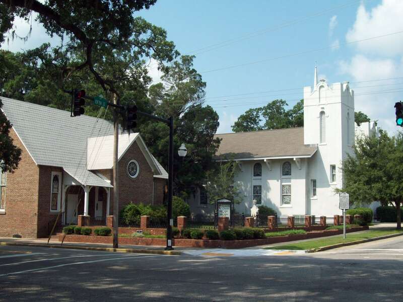 Conway Methodist Church, 1898 and 1910 Sanctuaries, June 2010