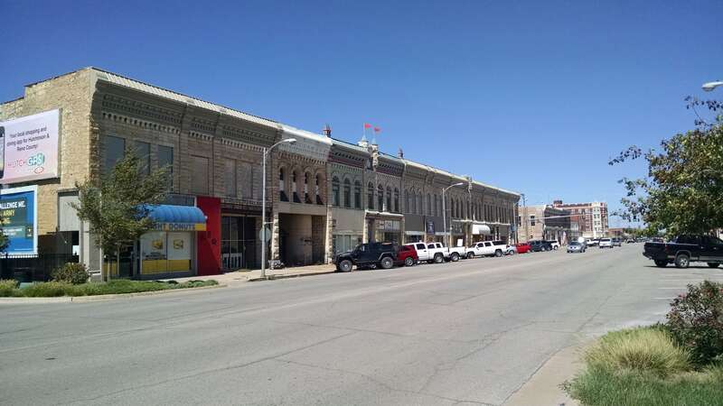 Downtown Core North Historic District, Generally bounded by BNSF Railway tracks, 1st Ave., west side of N. Main and Poplar St. Hutchinson