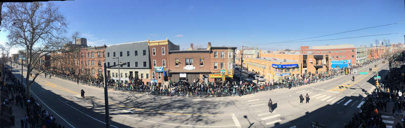 Panorama from Broad St.