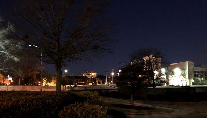 Downtown, looking southward