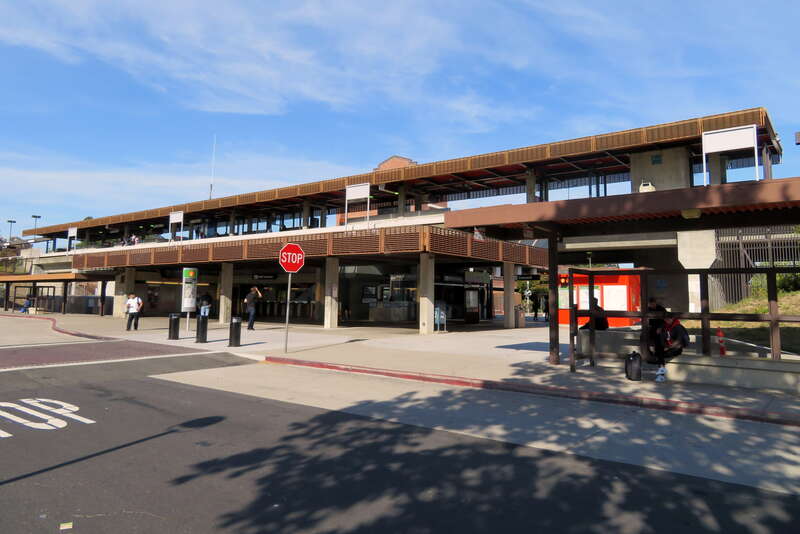 West entrance to Concord station in May 2018
