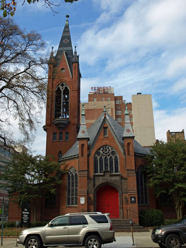 First Presbyterian Church in Birmingham, Alabama, listed on the National Register of Historic Places.