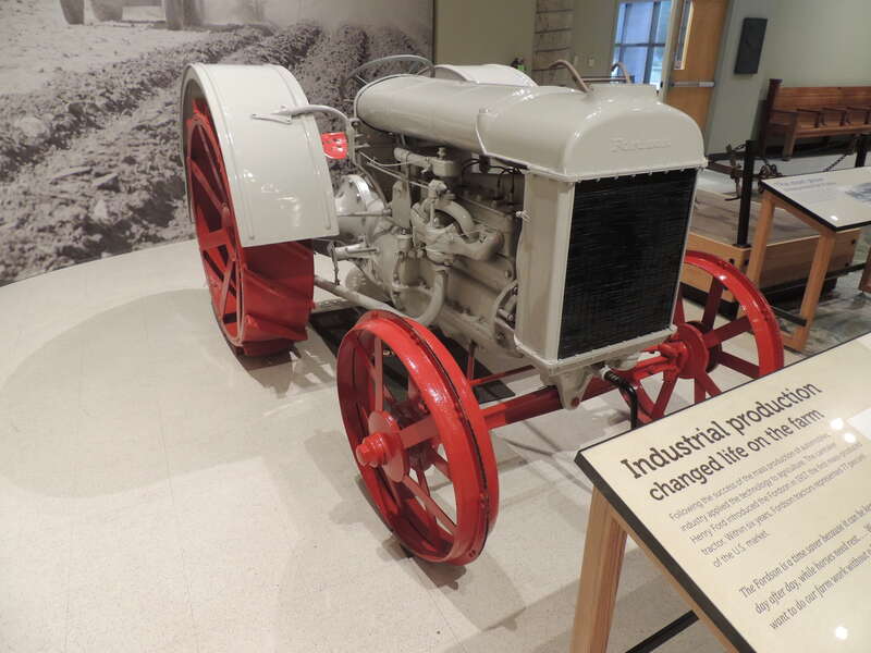 Early twentieth century, Fordson tractor foraging the first industrial change in agricultural production on the American farm.