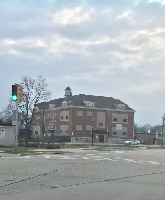 The Franklin School building in Fond du Lac, Wisconsin