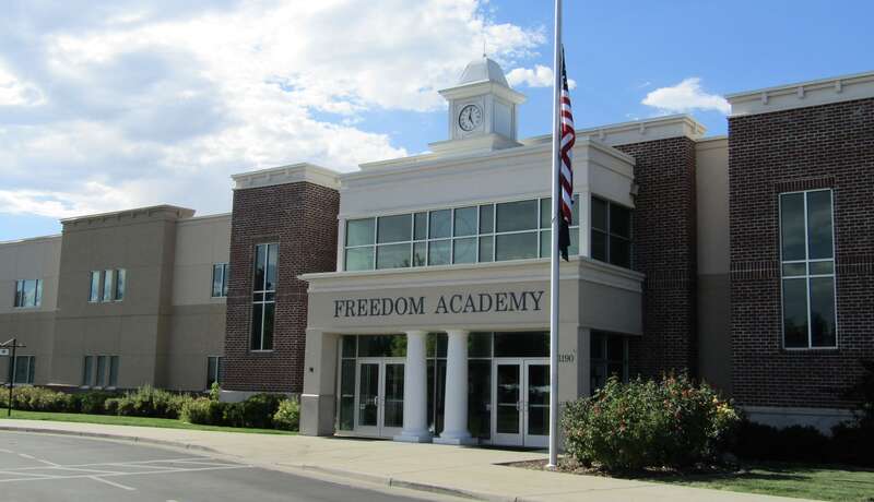 Elementary school in Provo, Utah.