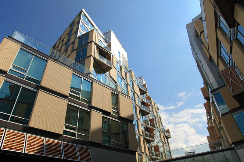 Greenbridge Condominiums east tower in Chapel Hill, North Carolina.