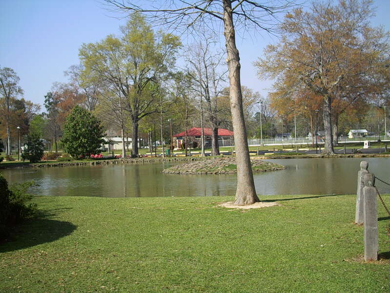 Main Lake in Highland Park