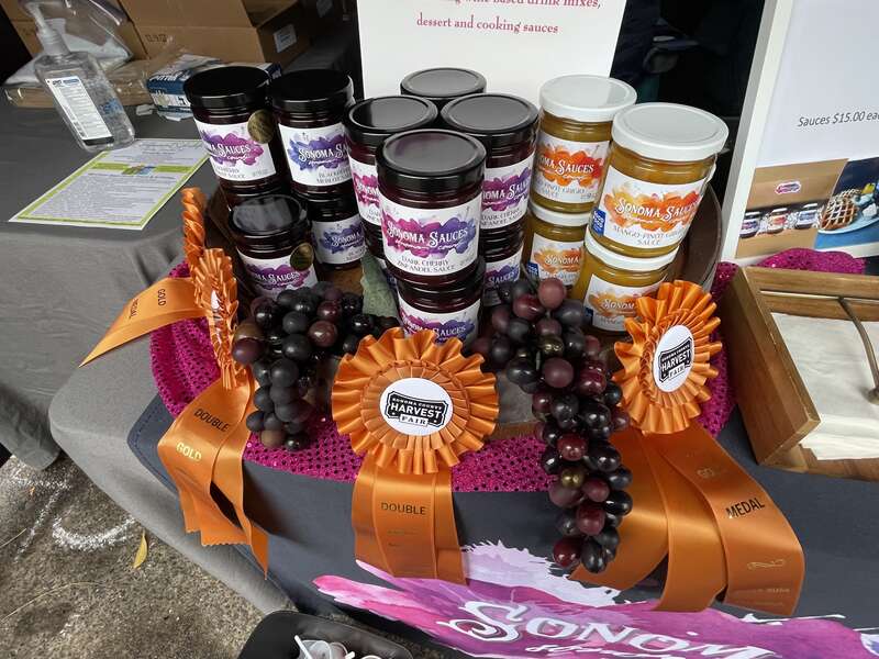 Sonoma Sauces at Holiday Open House and Kentucky Street Marketplace, Petaluma, California