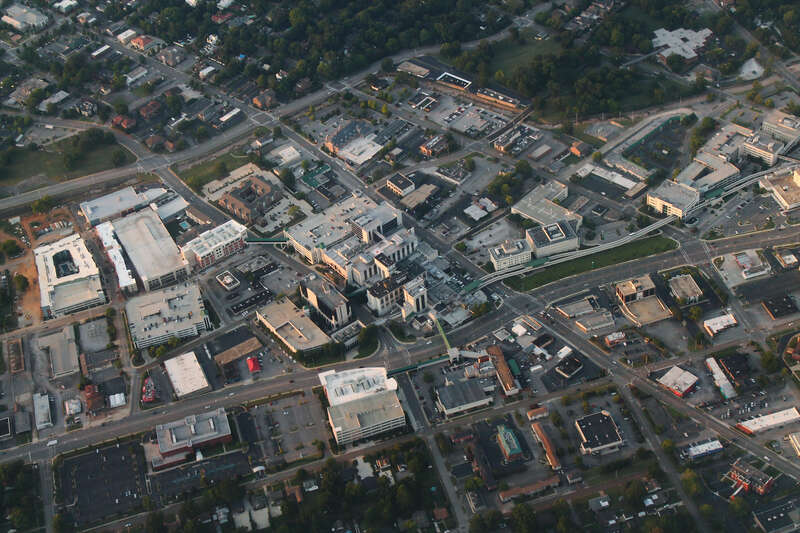 Huntsville Hospital Complex Aerial - Aug2014