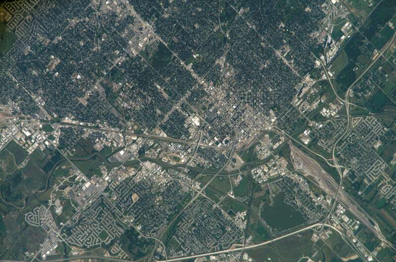 View of Nebraska taken during ISS Expedition 15.