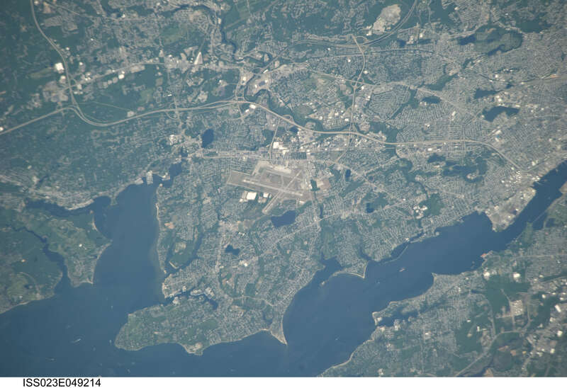 View of Rhode Island taken during ISS Expedition 23.