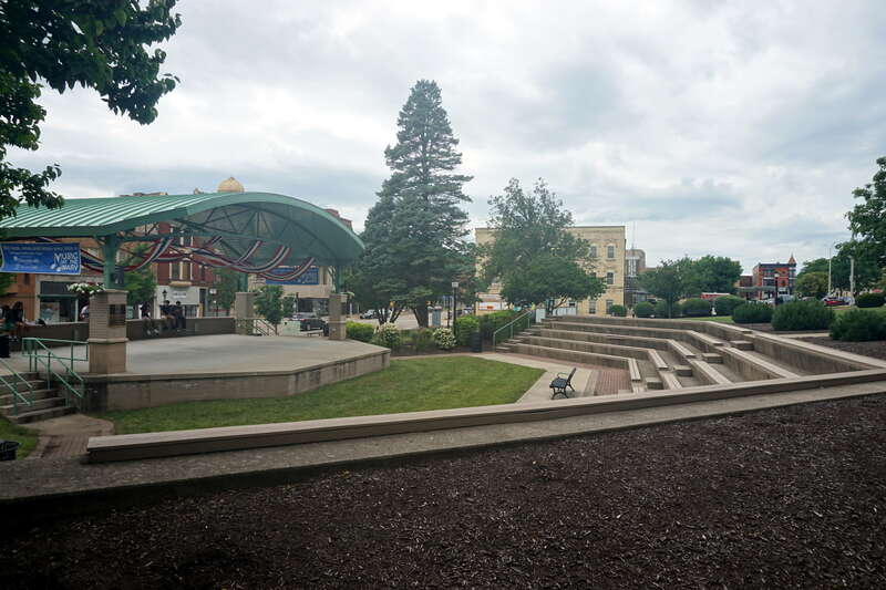 The Marvin Roth Community Pavilion in Janesville, Wisconsin (United States).
