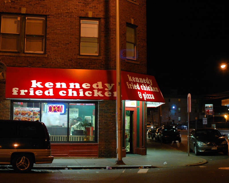 Kennedy Fried Chicken in East Lynn, Massachusetts.