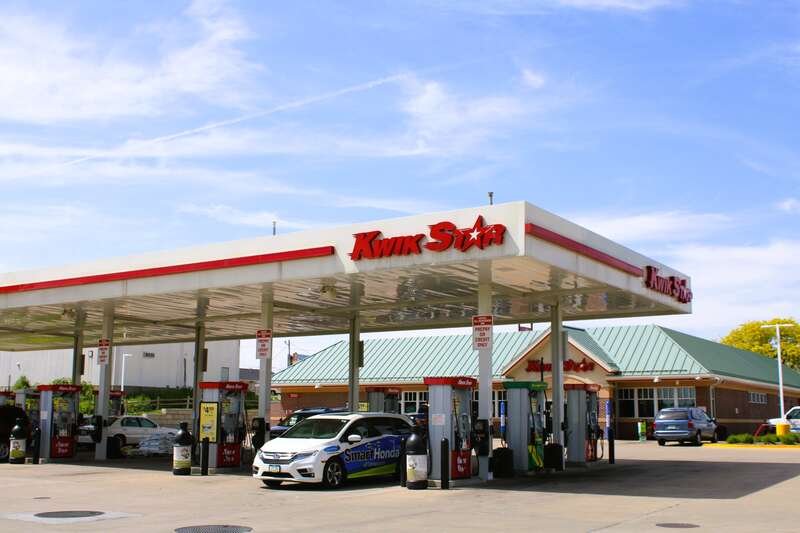 Kwik Star on W. Kimberly Road and Welcome Way in Davenport, Iowa.