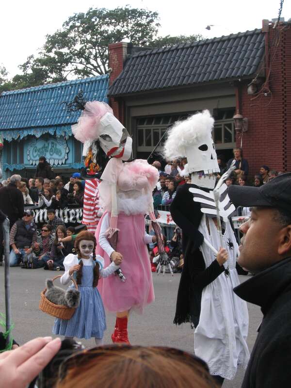 Little Five Points' Halloween parade in Atlanta Georgia, USA.
