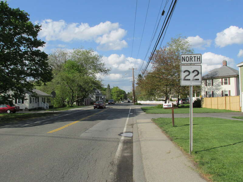 Massachusetts Route 22 northbound, Beverly Massachusetts