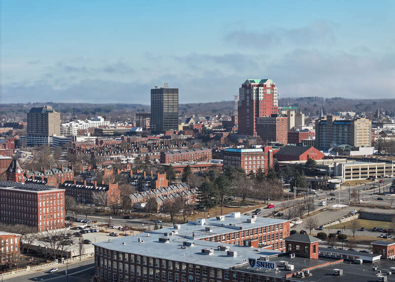 Manchester, New Hampshire skyline