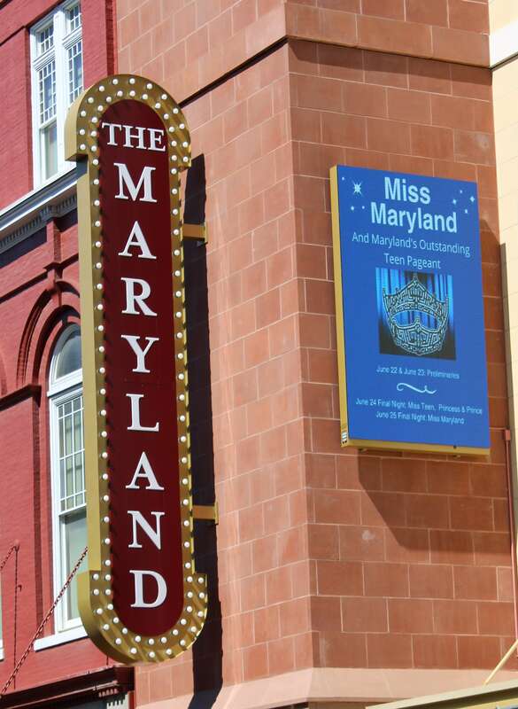 Maryland Theatre in Downtown Hagerstown, Maryland.