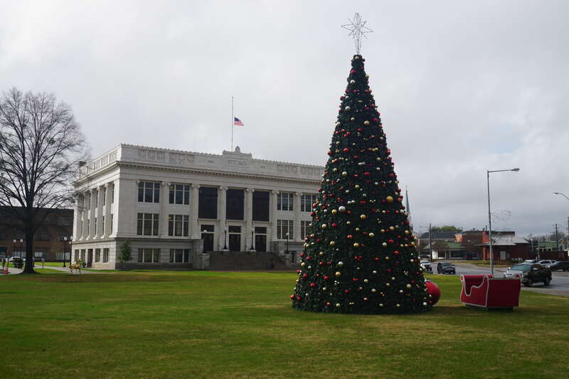 Meridian City Hall in Meridian, Mississippi (United States).
