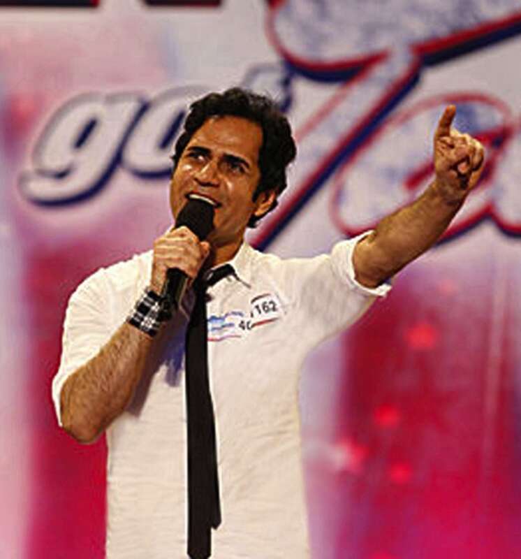 Me auditioning for NBC TV Show 'America's Got Talent' in front of celebrity judges David Hasselhoff, Sharon Osbourne and Piers Morgan.