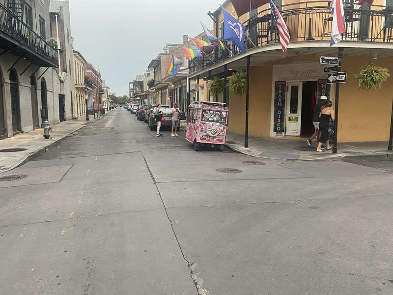 Picture of New Orlean's French Quarter