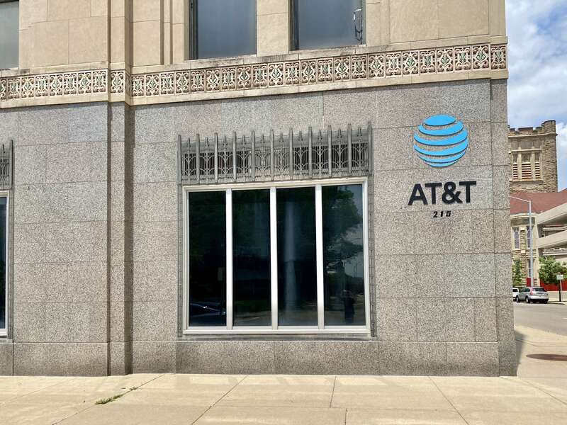 Built in 1930, this Art Deco-style building was designed by Schenck and Williams for the Ohio Bell Telephone Company to serve as their offices and main switchboard in Downtown Dayton.  The building features a granite base, a limestone exterior, a