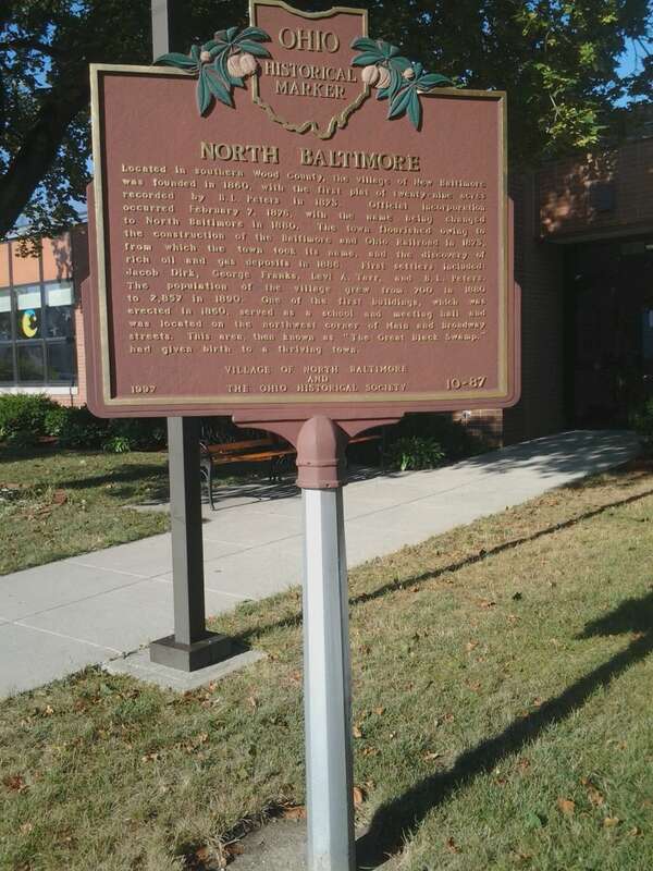 Ohio Historical Marker 10-87