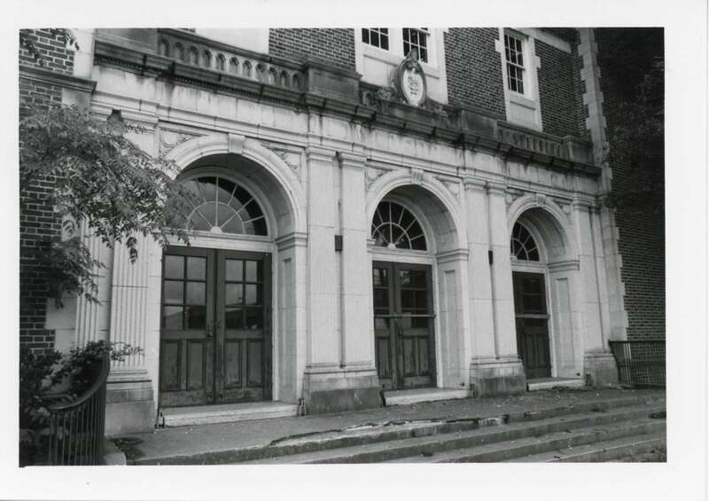 Ouachita Parish High School, Monroe, Louisiana, Ouachita Parish in July 1979. Photographed by Jonathan Fricker for the Louisiana State Historic Preservation Office and the National Register of Historic Places.