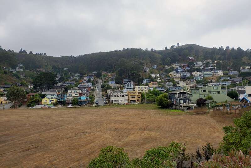 Pedro Point neighborhood in Pacifica in September 2023