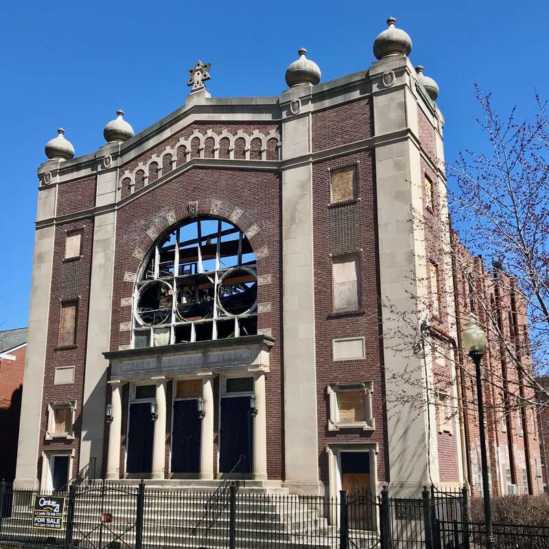 Poile Zedek Synagogue in New Brunswick, New Jersey. 





This is an image of a place or building that is listed on the National Register of Historic Places in the United States of America. Its reference number is 95001189.