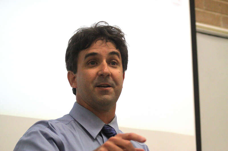 Robert Paul speaking at the University of North Texas in Denton, Texas.

Please attribute to Gage Skidmore if usd elsewhere.