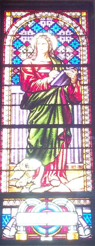 Saint Joseph Cathedral (San Diego, California) - stained glass, Saint John