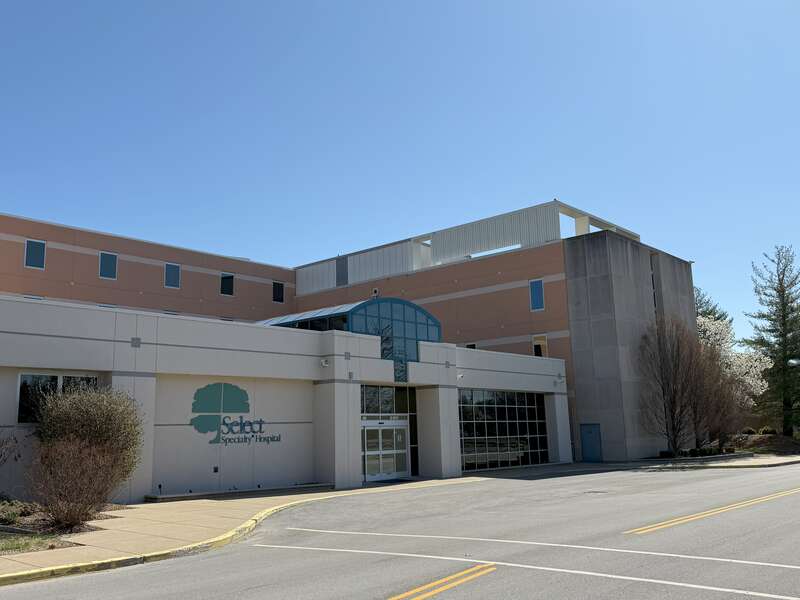 Photograph of Select Specialty Hospital in Evansville, IN, USA takes on March 22 2024.