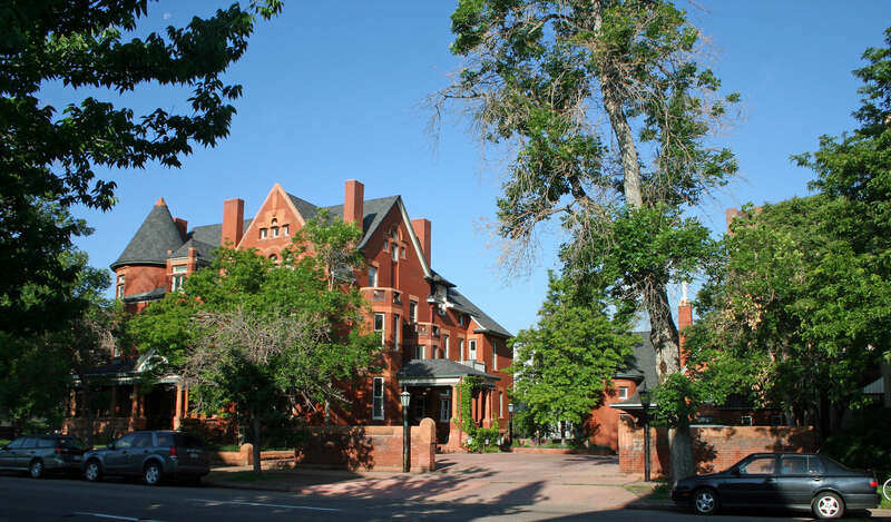 The Sheedy Mansion at 1115 Grant Street in Denver, Colorado