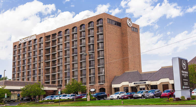 Sheraton Hotel (150 500 S) in Salt Lake City, Utah, USA.