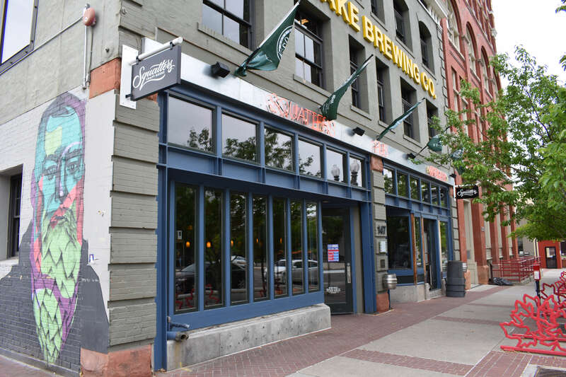 The Garden Hotel building (1909) in Salt Lake City, also known as Squatter's Pub Brewery, was designed by Ware &amp;amp; Treganza.