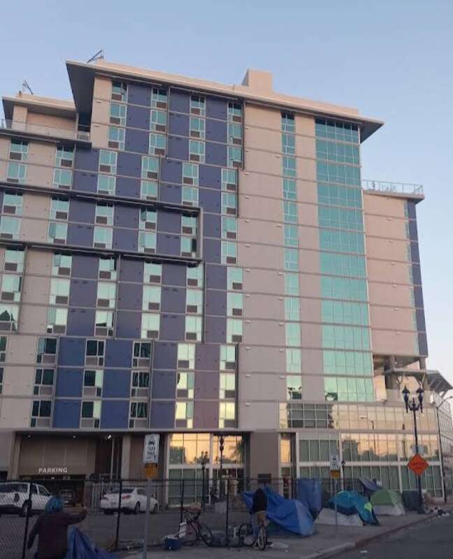 New high rise apartments in East Village San Diego