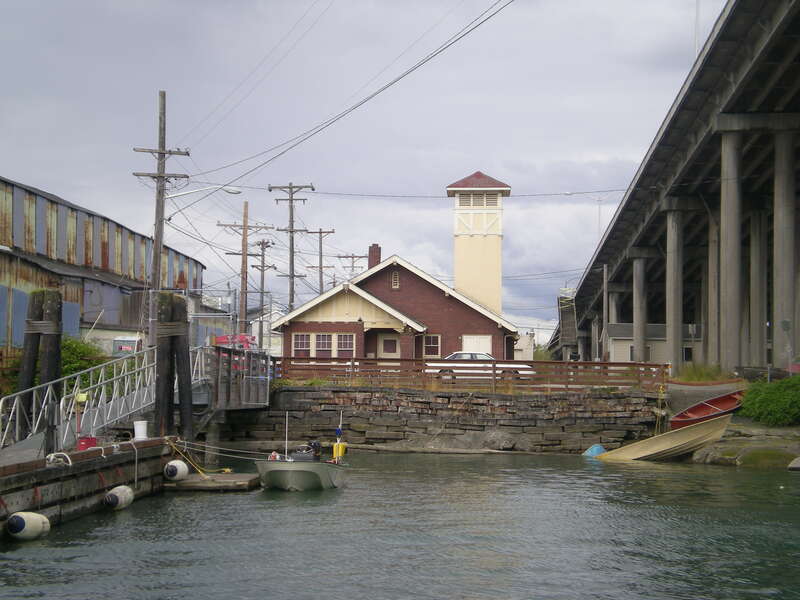 The Fireboat Station in Tacoma, Washington.