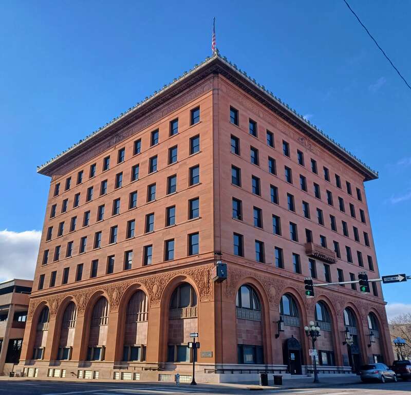 Thatcher Building SE corner, Pueblo, CO