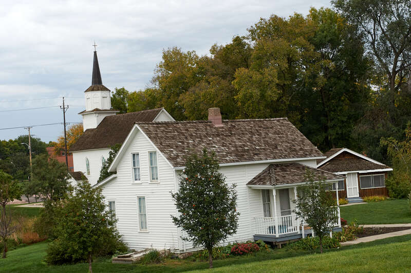 The Berdahl-Rolvaag House was named for the Berdahl family who built it in 1883 and for author Ole Rolvaag (1876–1931), a Norwegian immigrant, whose novels &quot;Giants in the Earth,&quot; &quot;Peder Victorious,&quot; and &quot;Their Fathers' God&quot; tell the stories of
