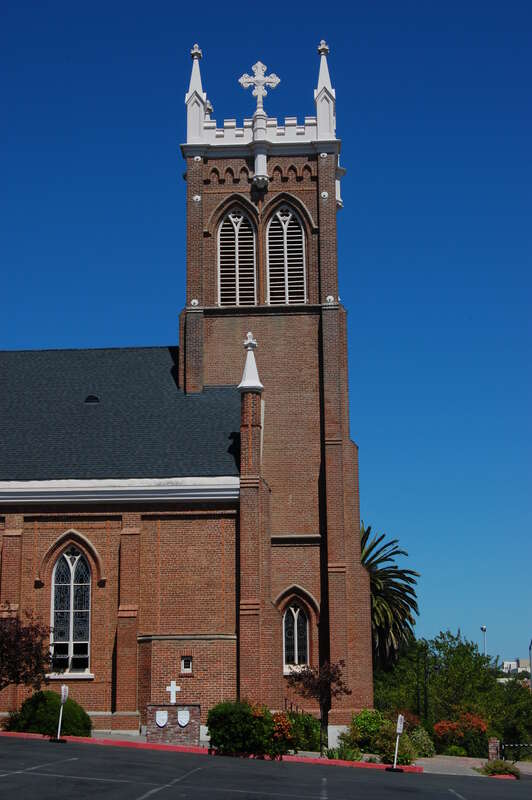 Saint Vincent Ferrer Catholic church. 925 Sacramento Street. Vallejo, California, USA