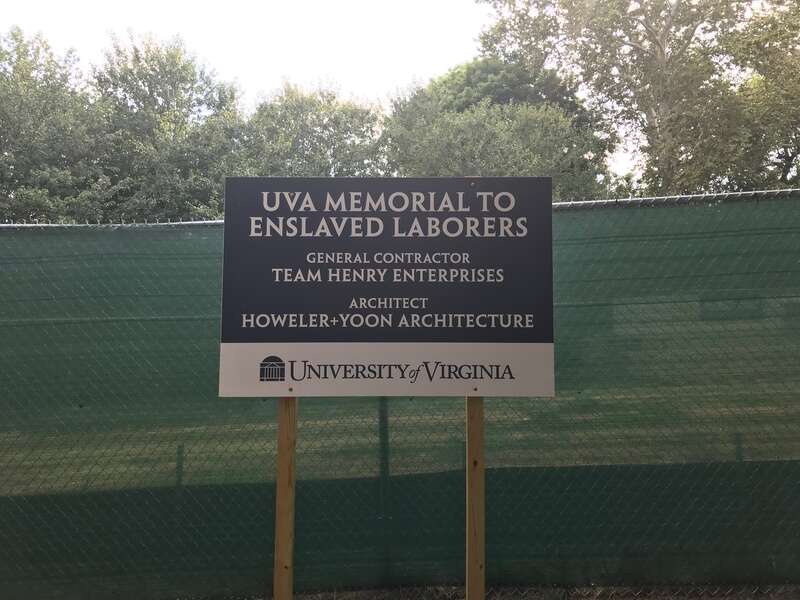I took this in college as part of an assignment. We had to photo the in-progress construction of the Enslaved Laborers Memorial.
I am very thankful to my professor, Rose Buckelew, for this assignment as the photo is paying dividends to me years