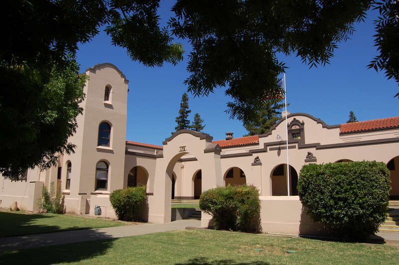 The Walnut Street School in Woodland, California.  This structure is listed on the National Register of Historic Places.