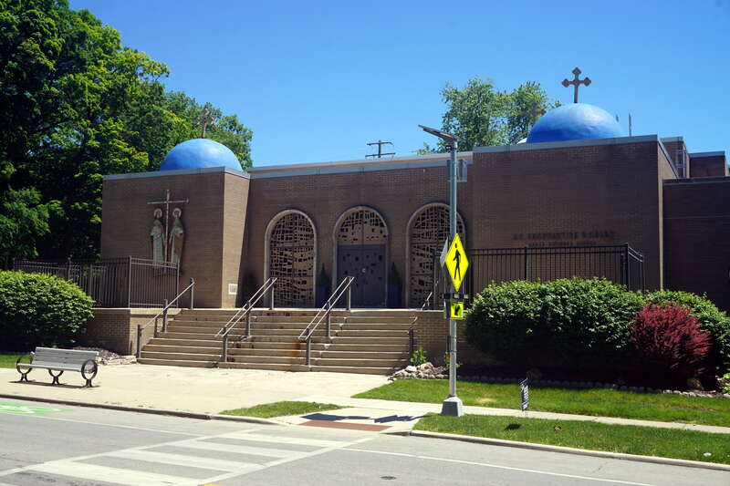 Sts. Constantine &amp;amp; Helen Greek Orthodox Church in Wauwatosa, Wisconsin (United States).