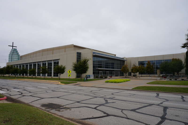 First Baptist Church in Wichita Falls, Texas (United States).