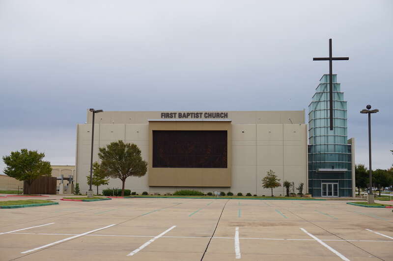 First Baptist Church in Wichita Falls, Texas (United States).