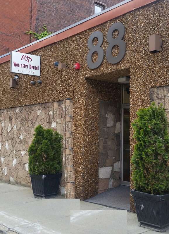 The offices of Worcester Dental Associates in Worcester, Massachusetts, US
